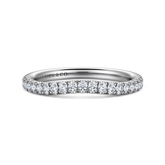 Gabriel - 14K White Gold Matching Wedding Band