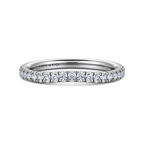 Gabriel - 14K White Gold Matching Wedding Band