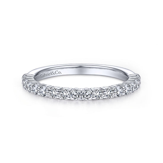 Gabriel - 14K White Gold Matching Wedding Band