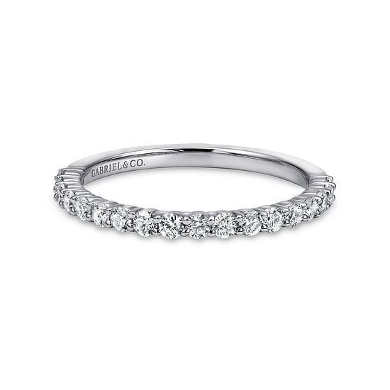 Gabriel - 14K White Gold Matching Wedding Band