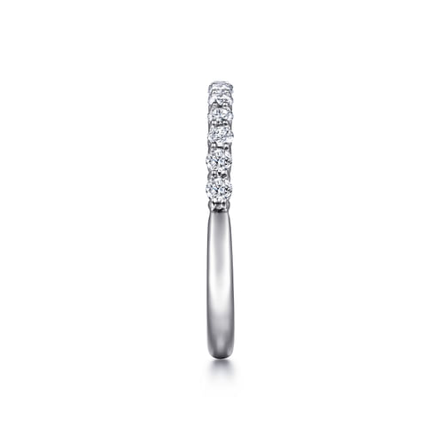 14K White Gold Matching Wedding Band
