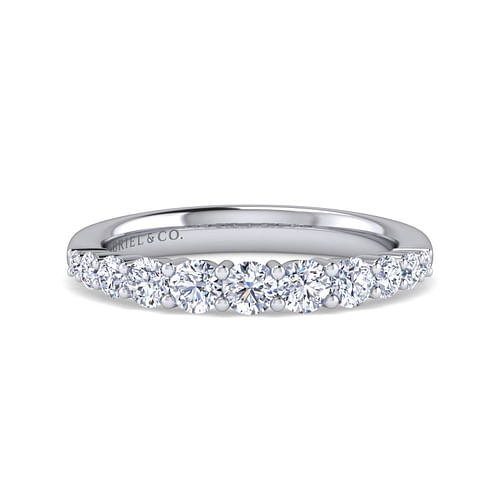 14K White Gold Matching Wedding Band