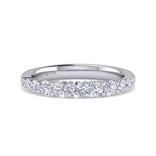 Gabriel - 14K White Gold Matching Wedding Band