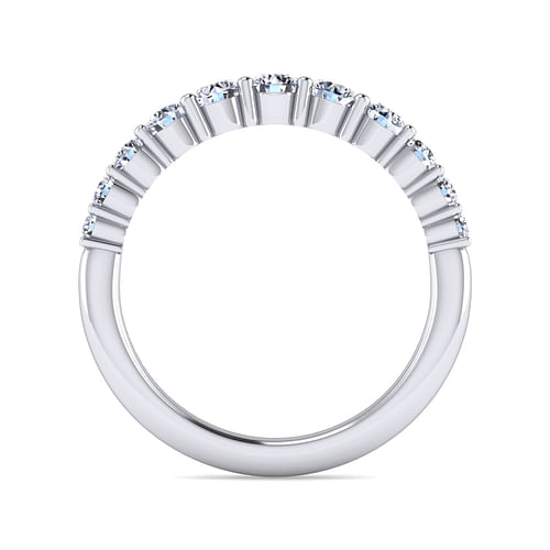 14K White Gold Matching Wedding Band