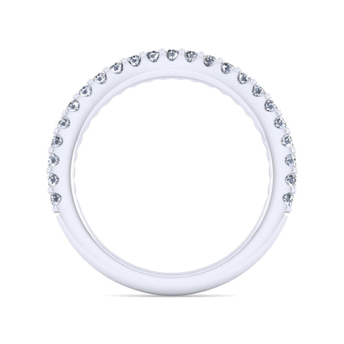 14K White Gold Matching Wedding Band