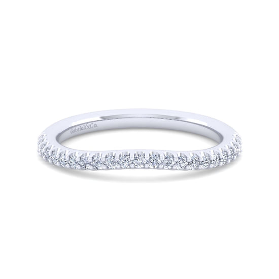 Gabriel - 14K White Gold Matching Wedding Band