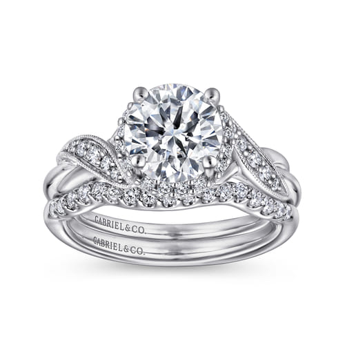 14K White Gold Matching Wedding Band 14K White Gold Matching Wedding Band