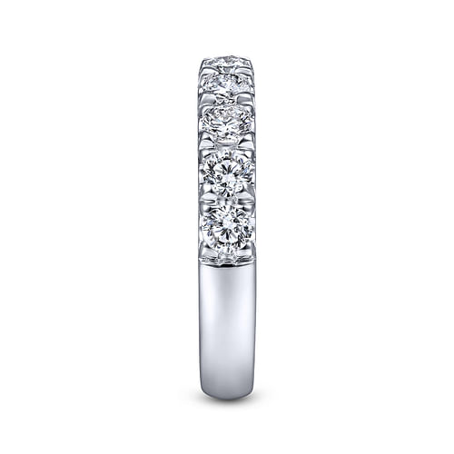14K White Gold Matching Wedding Band