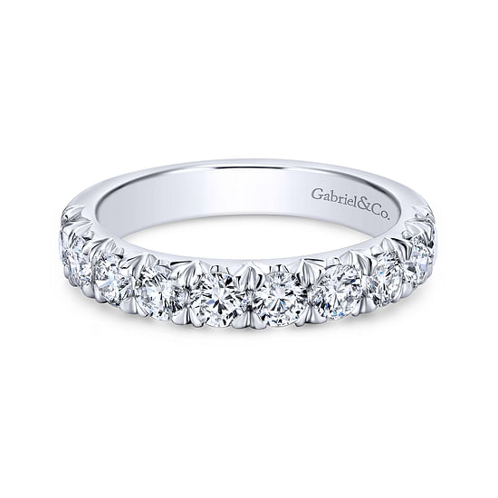 Gabriel - 14K White Gold Matching Wedding Band
