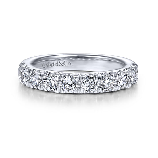 Gabriel - 14K White Gold Matching Wedding Band