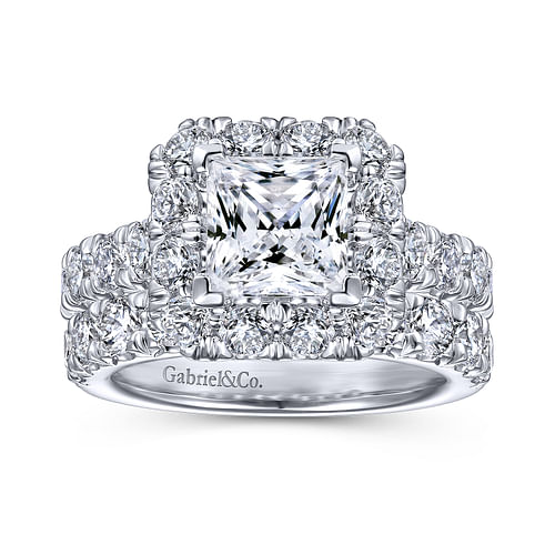 14K White Gold Matching Wedding Band