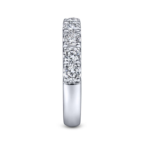 14K White Gold Matching Wedding Band