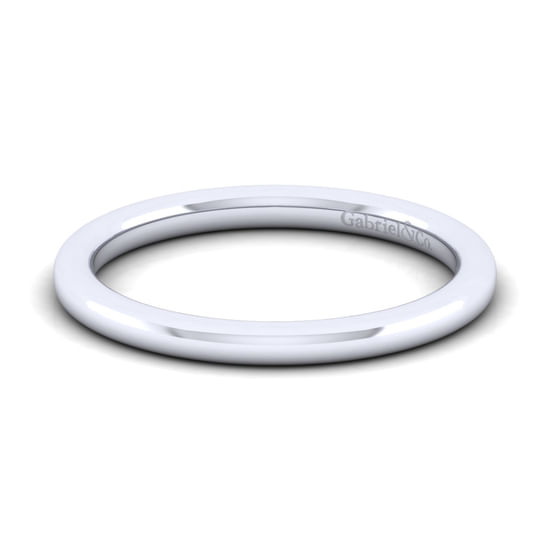 Gabriel - 14K White Gold Matching Wedding Band