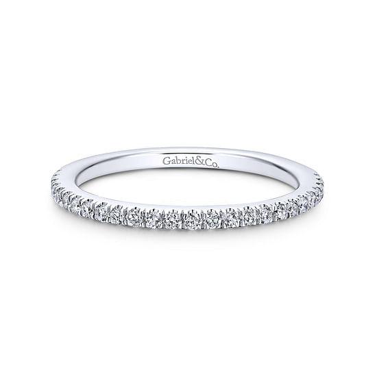 Gabriel - 14K White Gold Matching Wedding Band