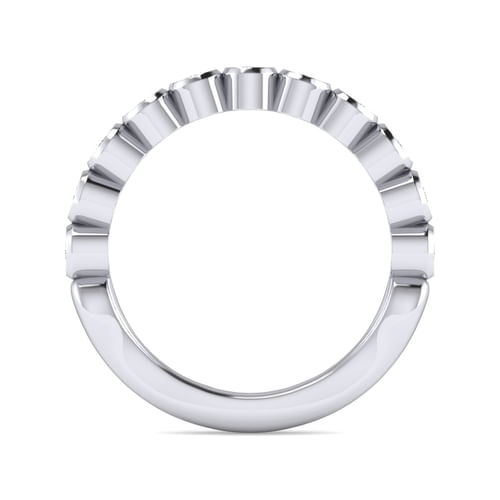 14K White Gold Matching Wedding Band