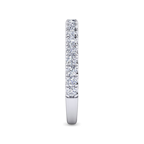 14K White Gold Matching Wedding Band