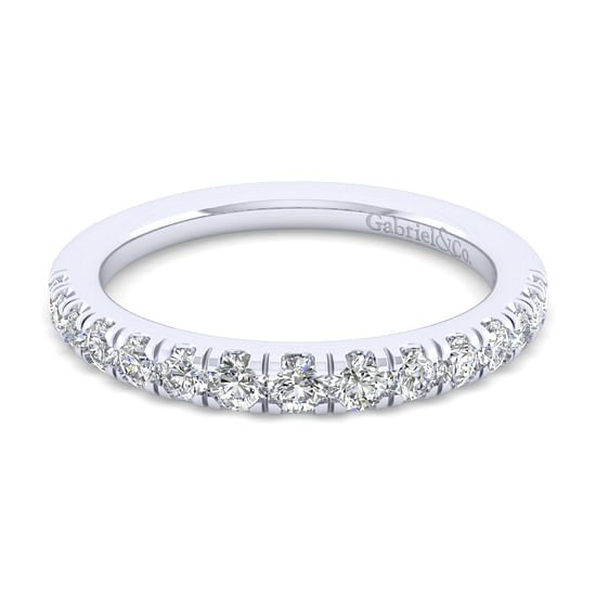 Gabriel - 14K White Gold Matching Wedding Band