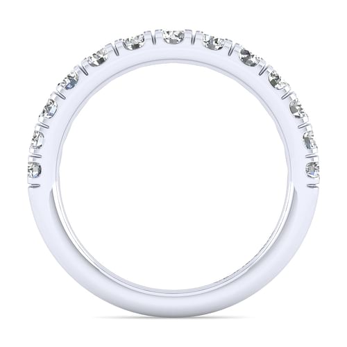 14K White Gold Matching Wedding Band