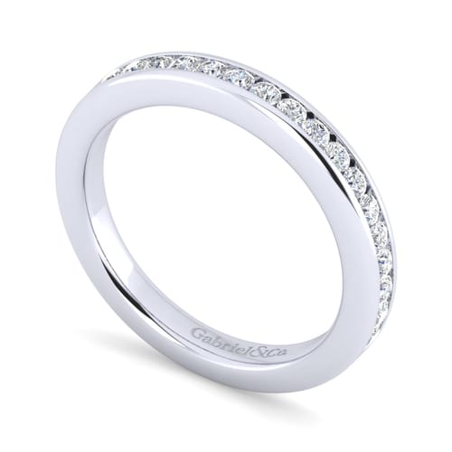 14K White Gold Matching Wedding Band 14K White Gold Matching Wedding Band