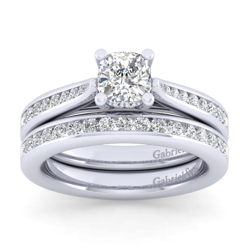 14K White Gold Matching Wedding Band 14K White Gold Matching Wedding Band