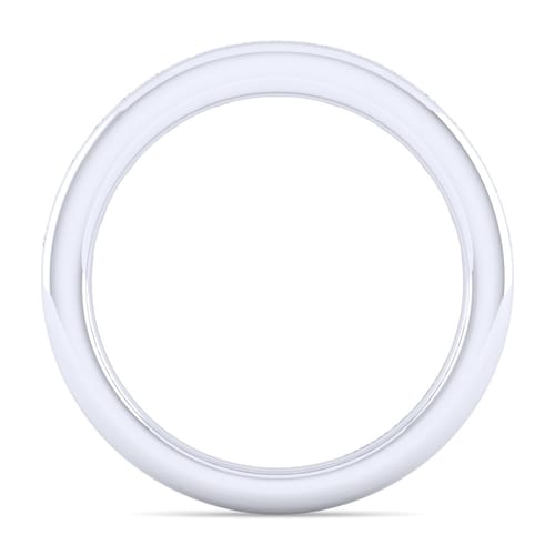 14K White Gold Matching Wedding Band
