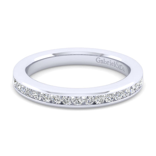 Gabriel - 14K White Gold Matching Wedding Band