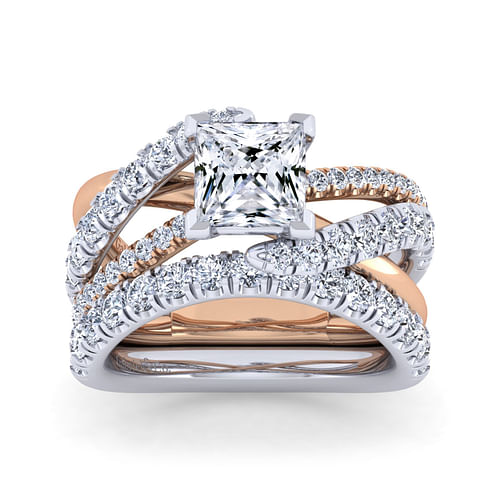 14K White Gold Matching Wedding Band