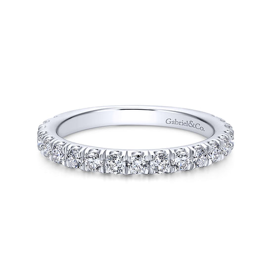 Gabriel - 14K White Gold Matching Wedding Band