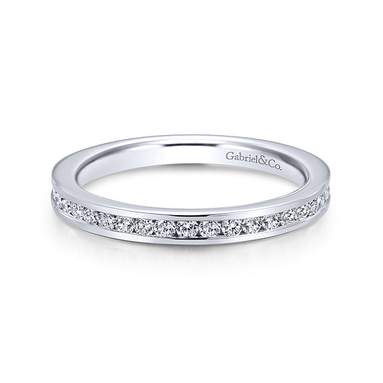 Gabriel - 14K White Gold Matching Wedding Band