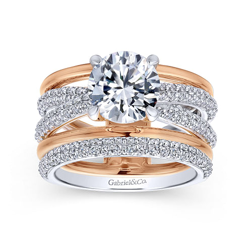 14K White Gold Matching Wedding Band