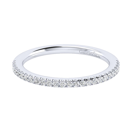 Gabriel - 14K White Gold Matching Wedding Band