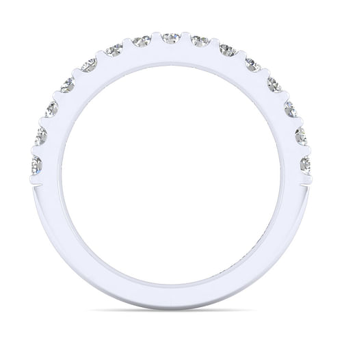 14K White Gold Matching Wedding Band