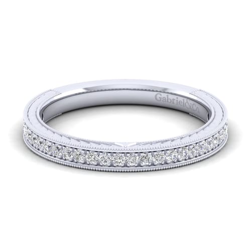 14K White Gold Matching Wedding Band 14K White Gold Matching Wedding Band