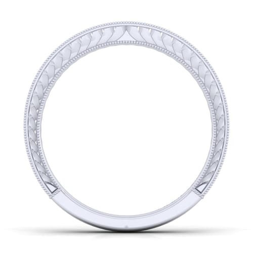14K White Gold Matching Wedding Band 14K White Gold Matching Wedding Band