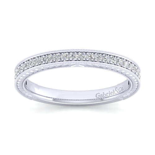 14K White Gold Matching Wedding Band 14K White Gold Matching Wedding Band
