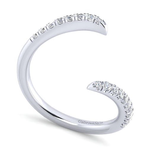 14K White Gold Matching Wedding Band