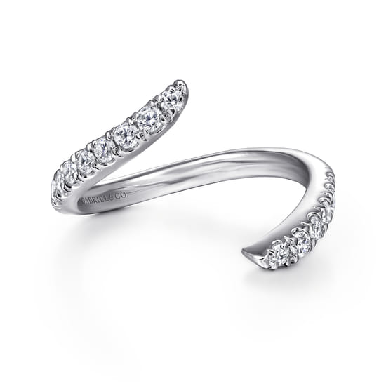 Gabriel - 14K White Gold Matching Wedding Band