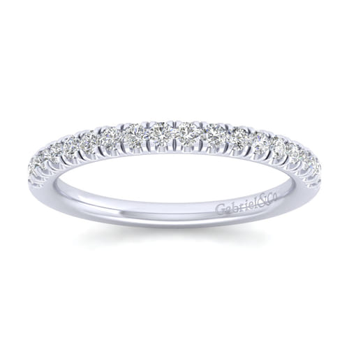 14K White Gold Matching Wedding Band 14K White Gold Matching Wedding Band