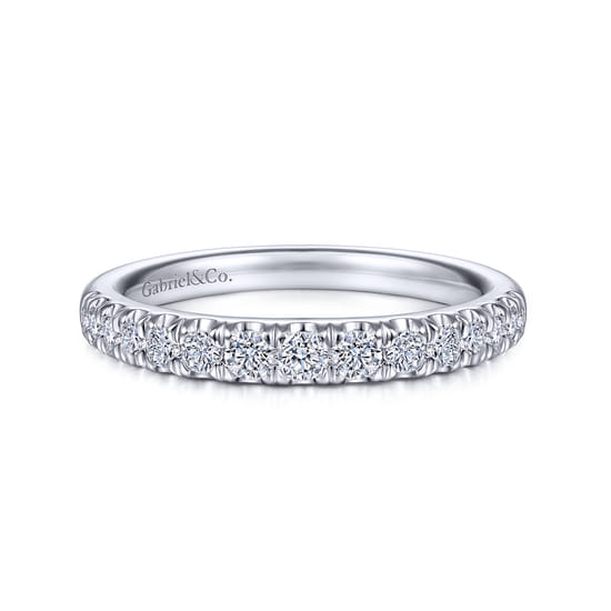 Gabriel - 14K White Gold Matching Wedding Band