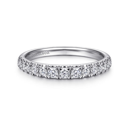 Gabriel - 14K White Gold Matching Wedding Band