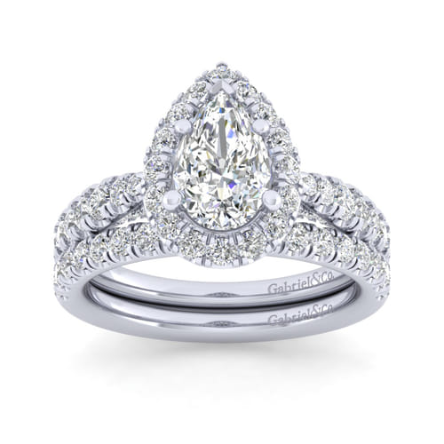 14K White Gold Matching Wedding Band 14K White Gold Matching Wedding Band