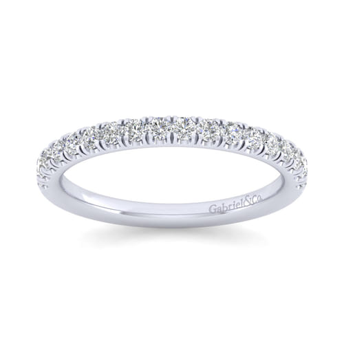 14K White Gold Matching Wedding Band 14K White Gold Matching Wedding Band