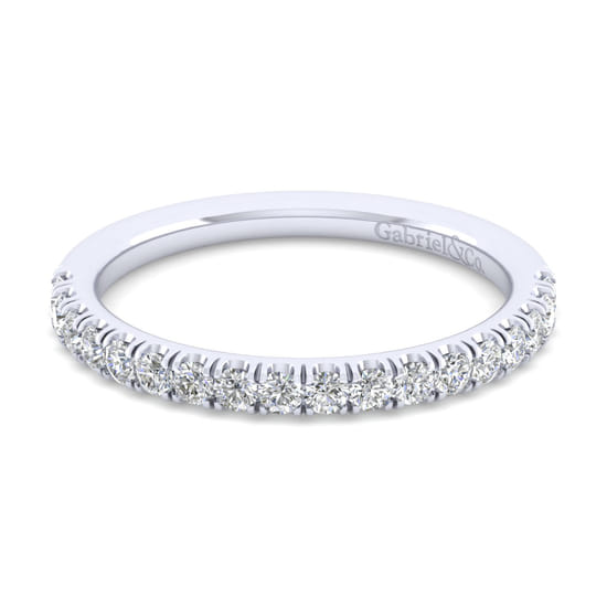 Gabriel - 14K White Gold Matching Wedding Band