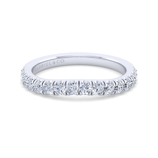 Gabriel - 14K White Gold Matching Wedding Band