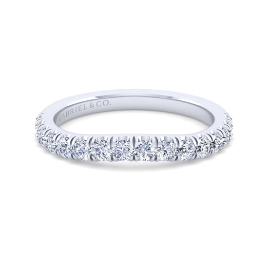 Gabriel - 14K White Gold Matching Wedding Band