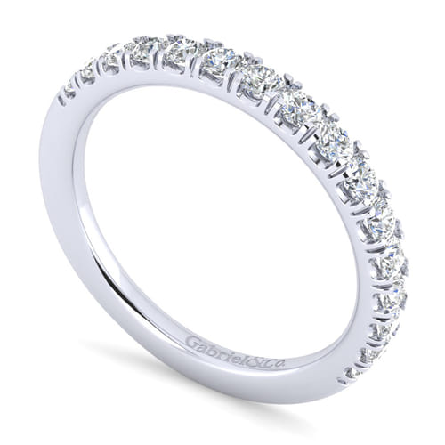 14K White Gold Matching Wedding Band 14K White Gold Matching Wedding Band