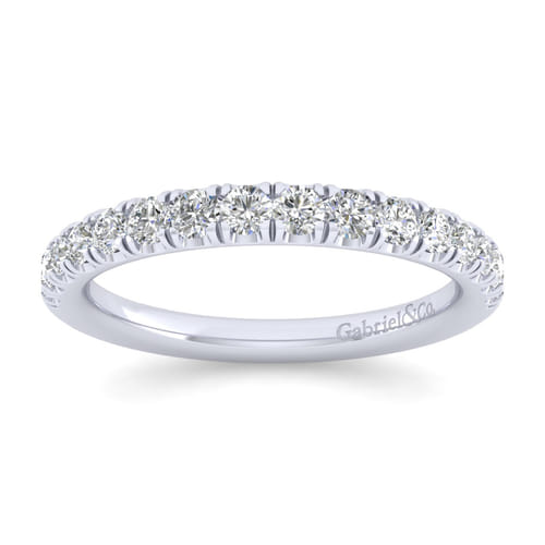 14K White Gold Matching Wedding Band 14K White Gold Matching Wedding Band