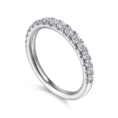 14K White Gold Matching Wedding Band 14K White Gold Matching Wedding Band