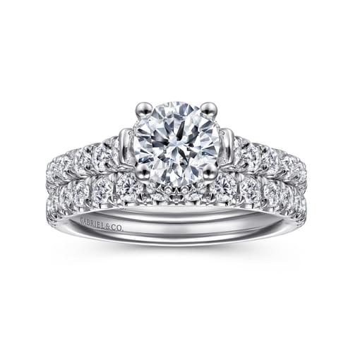 14K White Gold Matching Wedding Band 14K White Gold Matching Wedding Band