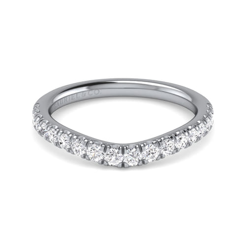 14K White Gold Matching Wedding Band 14K White Gold Matching Wedding Band